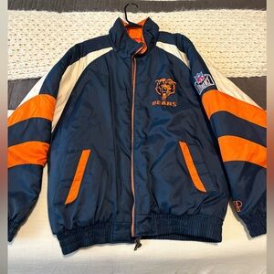 Vintage Bears Pro Player Vibrant Orange Jacket